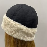 Unisex Casual Simple Style Color Block Eaveless Beanie Hat main image 5