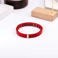 Cute Sweet Square Enamel Women's Bracelets main image 4