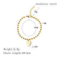 Simple Style Classic Style Solid Color 304 Stainless Steel 18K Gold Plated Bracelets In Bulk main image 6