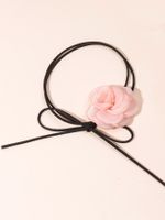 Simple Style Flower Plastic Women's Choker main image 8