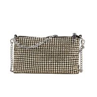 Silver Pvc Solid Color Square Evening Bags sku image 6