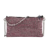 Silver Pvc Solid Color Square Evening Bags sku image 5