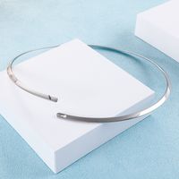 Stainless Steel 18K Gold Plated Casual Retro Geometric Choker main image 4