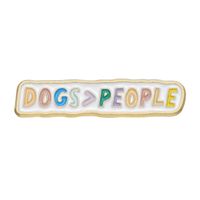 Cute Cartoon Letter Alloy Plating Unisex Brooches sku image 14