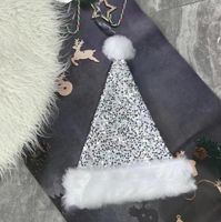 Christmas Basic Simple Style Color Block Nonwoven Party Festival Christmas Hat main image 2