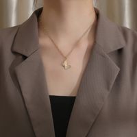 Edelstahl 304 18 Karat Vergoldet IG-Stil Süss Überzug Carving Herzform Halskette Mit Anhänger main image 6