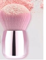 Lady Artificial Fiber Plastic Handgrip Makeup Brushes 1 Piece sku image 5