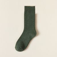 Men's Casual Solid Color Cotton Crew Socks A Pair sku image 4