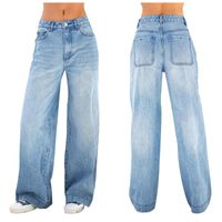 Women's Daily Street Casual Solid Color Full Length Jeans main image 1