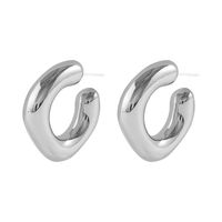 1 Pair Modern Style Simple Style Geometric Iron Ear Studs main image 4