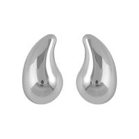 1 Pair Modern Style Simple Style Geometric Iron Ear Studs sku image 5