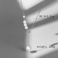 Glam Luxurious Solid Color Sterling Silver Plating Inlay Zircon Gold Plated Silver Plated Pendant Necklace sku image 1