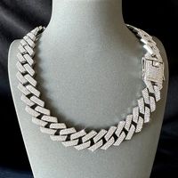 Hip Hop Exagerado Rock Collar Aleación Embutido Diamantes De Imitación Hombres Collar Colgante sku image 19