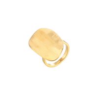 304 Stainless Steel 18K Gold Plated Retro Plating Geometric Rings main image 3