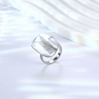 304 Stainless Steel 18K Gold Plated Retro Plating Geometric Rings main image 5