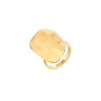 304 Stainless Steel 18K Gold Plated Retro Plating Geometric Rings sku image 2