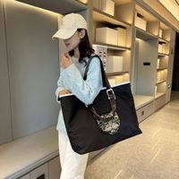 Women's Preppy Style Classic Style Streetwear Cat Oxford Cloth Travel Bags sku image 3