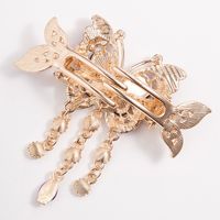 Simple Style Butterfly Alloy Hollow Out Tassel Hair Clip main image 5