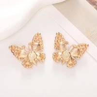 Sweet Butterfly Alloy Inlay Pearl Zircon Jewelry Accessories main image 4