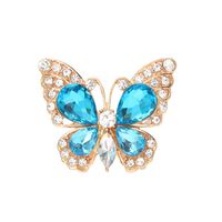 Sucré Papillon Alliage Incruster Perle Zircon Bijoux Accessoires main image 5