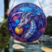 Pastoral Simple Style Dragon Arylic Pendant Artificial Decorations main image 4