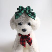 Cute Polyester Christmas Bow Knot Leash main image 1