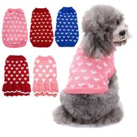 Casual Acrylic Color Block Pet Clothing main image 1