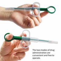 Simple Style Plastic Solid Color Pet Feed Medication Utensil main image 4