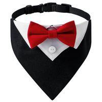British Style Cotton Bow Knot Pet Scarf main image 1
