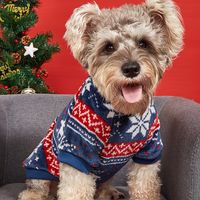 Casual Polyester Color Block Pet Clothing main image 1