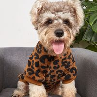 Cartoon Style Polyester Leopard Pet Clothing main image 1