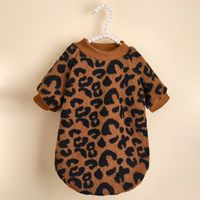 Cartoon Style Polyester Leopard Pet Clothing main image 5