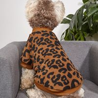 Cartoon Style Polyester Leopard Pet Clothing main image 2