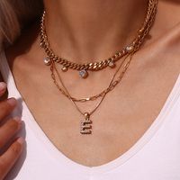 1 Piece Stainless Steel Artificial Pearls Zircon 18K Gold Plated Inlay Polished Pendant main image 5