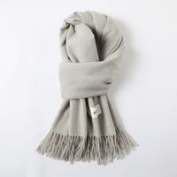 Women's Simple Style Solid Color Imitation Cashmere Scarf sku image 26
