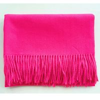 Women's Simple Style Solid Color Imitation Cashmere Scarf sku image 35