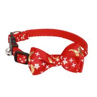 Casual Classic Style Polyester Bow Knot Pet Collar sku image 1