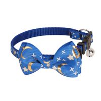 Casual Classic Style Polyester Bow Knot Pet Collar sku image 3