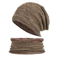 Men's Simple Style Letter Solid Color Wool Cap sku image 3