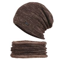 Men's Simple Style Letter Solid Color Wool Cap sku image 5