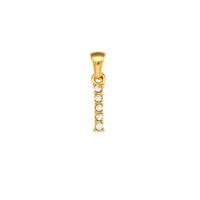 1 Piece Stainless Steel Artificial Pearls Zircon 18K Gold Plated Inlay Polished Pendant sku image 39