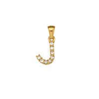 1 Piece Stainless Steel Artificial Pearls Zircon 18K Gold Plated Inlay Polished Pendant sku image 7