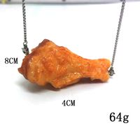 Streetwear Chicken Pvc Unisex Pendant Necklace 1 Piece sku image 3