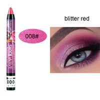 Elegant Solid Color Plastic Eye Shadow sku image 8