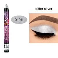 Elegant Solid Color Plastic Eye Shadow sku image 10