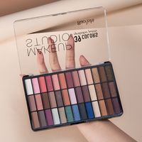 Elegant Solid Color Plastic Eye Shadow main image 3