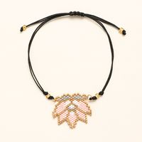 Vintage Style Devil's Eye Heart Shape Crown Seed Bead Women's Bracelets sku image 30