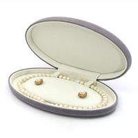 Simple Style Classic Style Solid Color Cloth Jewelry Boxes sku image 5