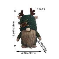 Christmas Cute Cartoon Character Antlers Polyester Indoor Party Festival Doll sku image 1