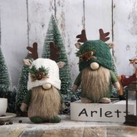 Christmas Cute Cartoon Character Antlers Polyester Indoor Party Festival Doll main image 3